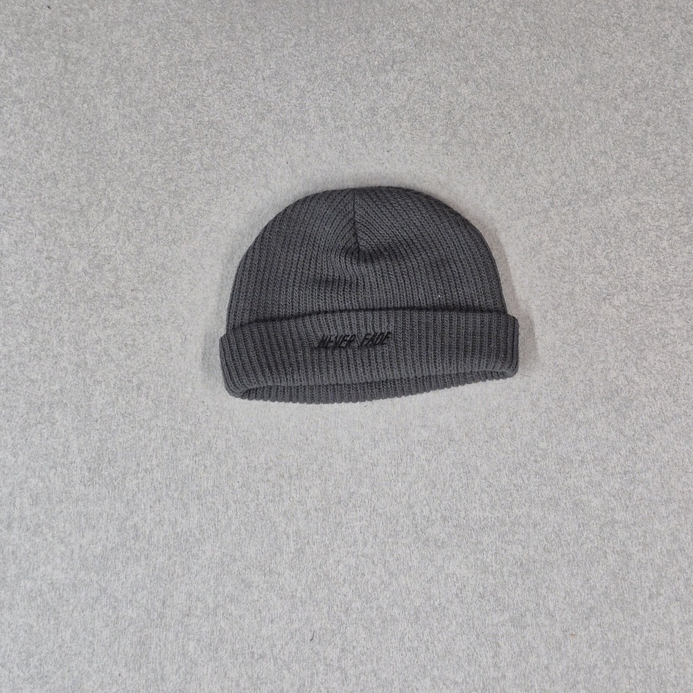Vans Men Beanie ONE SIZE FITS ALL Gray Never Fade Cuffed Ribbed